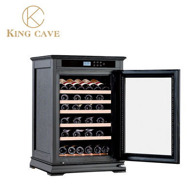 Καλή τιμή Υψηλής απόδοσης Custom Wine Cooler Υπουργείο με Αμερικανική βελανιδιά Shell κέδρος ξύλο σε απευθείας σύνδεση