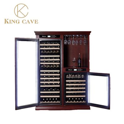 Καλή τιμή Σταθερή θερμοκρασία ξύλινο ψυγείο κρασιού χαμηλό θόρυβο ηλεκτρικό σε απευθείας σύνδεση