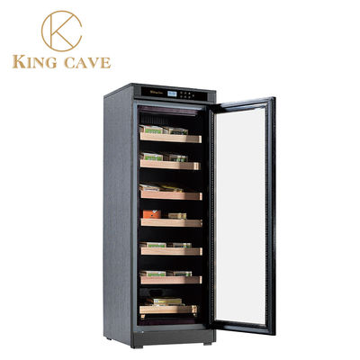 Καλή τιμή Μεγάλο κλειδωτό ψηφιακό κρασί Humidor Ηλεκτρικό ψυγείο πούρου για το κατάστημα καπνού σε απευθείας σύνδεση