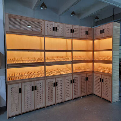 Καλή τιμή Ντουλάπι υγραντήρα Precision Climate Control Walk-In Cedar Cigar Cooler Humidor σε απευθείας σύνδεση