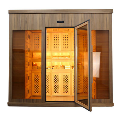 Καλή τιμή The Grand Reserve Walk-In Cigar Cooler Humidor Room για εμπορική χρήση σε απευθείας σύνδεση